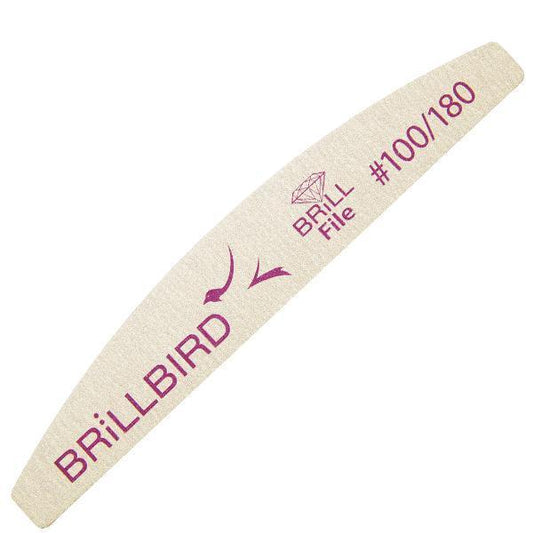 BRILLBIRD - LIMA CURVA #100/180 ANIMA ROSSA