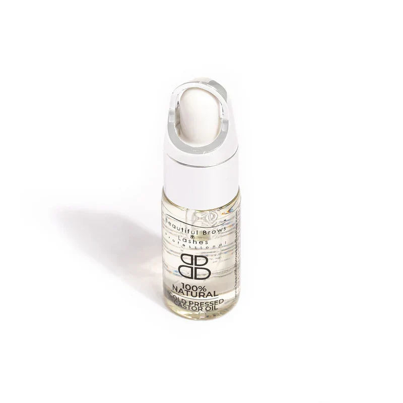 Truelash One - Trattamento rigenerante per sopracciglia e ciglia - Olio di ricino spremuto a freddo 100% naturale  - 10 ml.