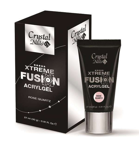CRYSTAL NAILS - XTREME FUSION ACRYLGEL Rose Quartz