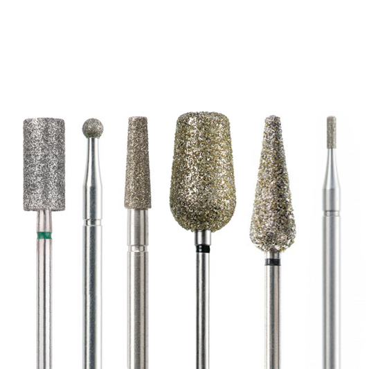 Punta Fresa Pedicure – Kit Completo 6 Punte (Set 2)