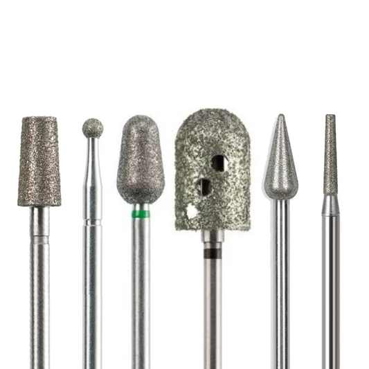 Punta Fresa Pedicure – Kit Completo 6 Punte (Set 1)