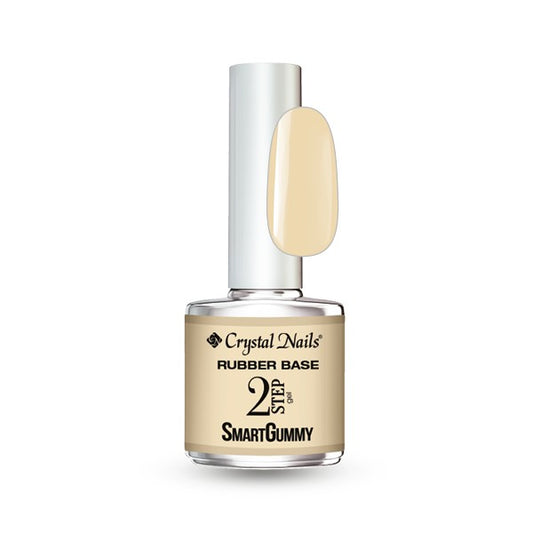 Crystal Nails - Smart Gummy Rubber Base Gel Nr57 Milky Ecru 8ml