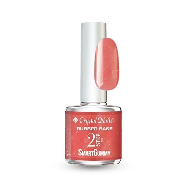 Crystal Nails - Smart Gummy Rubber Base Gel Nr58 Desert Flower 8ml