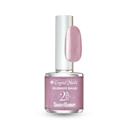Crystal Nails - Smart Gummy Rubber Base Gel Nr59 Shimmer Lilac 8ml
