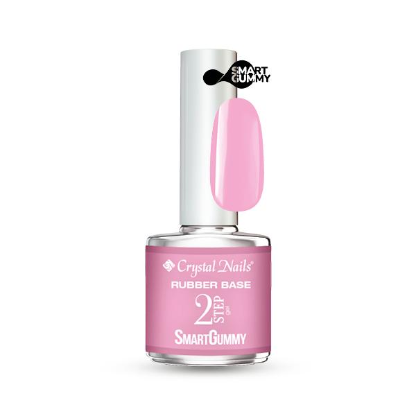 Crystal Nails - Smart Gummy Rubber Base Gel Nr60 Princess Pink 8ml