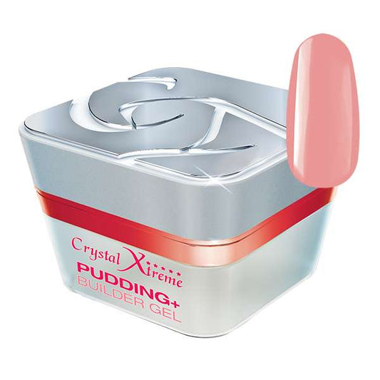 CRYSTAL NAILS - XTREME PUDDING + BUILDER GEL COVER PINK
