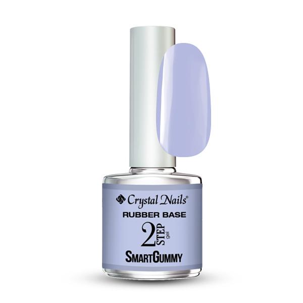 Crystal Nails - Smart Gummy Rubber Base Gel Nr10 Airy Blue 8ml