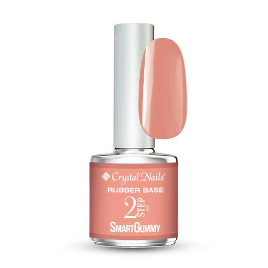Crystal Nails - Smart Gummy Rubber Base Gel Nr12 Cover Nude 8ml