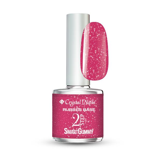 Crystal Nails - Smart Gummy Rubber Base Gel Nr20 Sunshine Pink 8ml