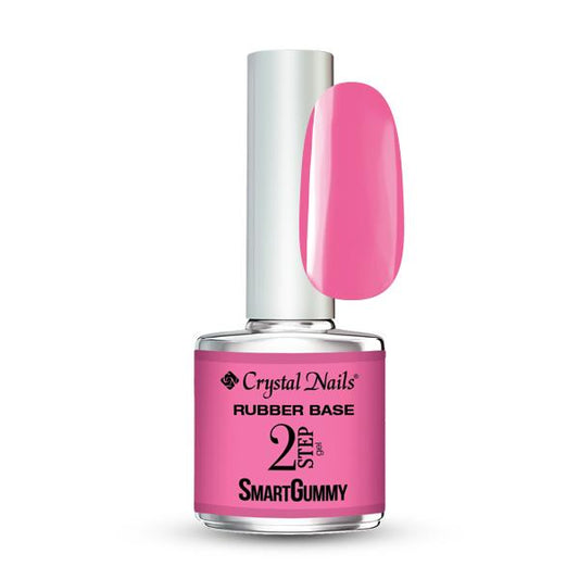 Crystal Nails - Smart Gummy Rubber Base Gel Nr21 Bubblegum 8ml