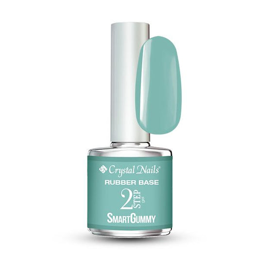 Crystal Nails - Smart Gummy Rubber Base Gel Nr29 Blue Lagoon 8ml