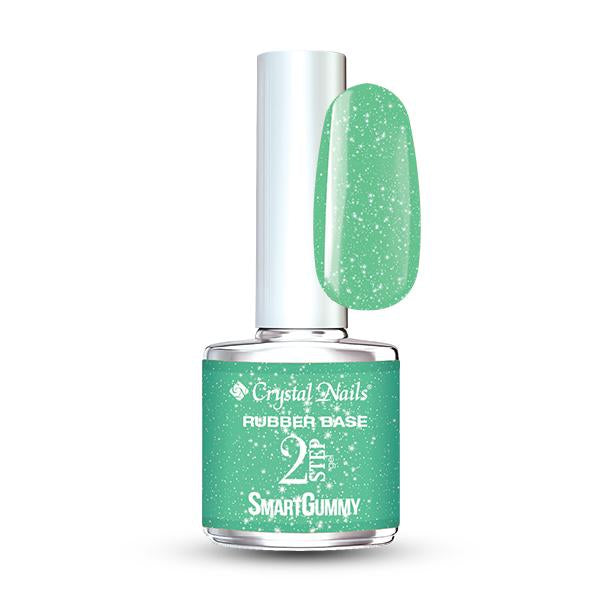 Crystal Nails - Smart Gummy Rubber Base Gel Nr30 Shimmer Jade 8ml