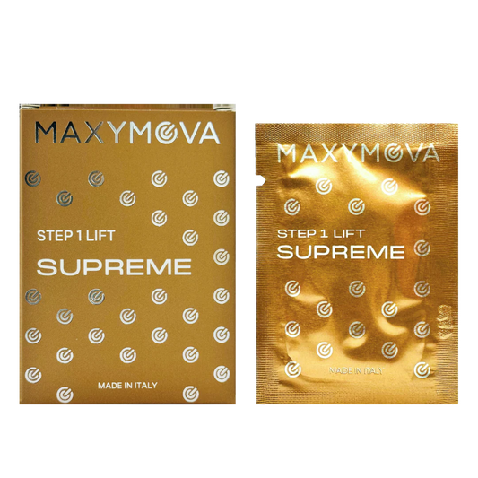 STEP 1 SUPREME LIFT IN BUSTINE- Crema permamente per laminazione MAXYMOVA