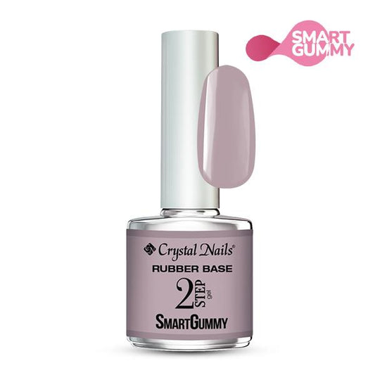 Crystal Nails - Smart Gummy Rubber Base Gel Nr43 Antique Rose 8ml