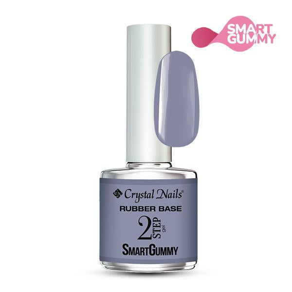 Crystal Nails - Smart Gummy Rubber Base Gel Nr46 Lava Smoke 8ml