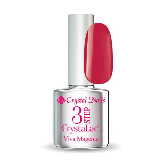 CRYSTAL NAILS - 3S 2023 COLOR OF THE YEAR# TRE STEP CRYSTALAC – Viva Magenta
