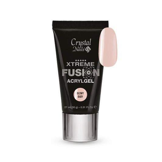 CRYSTAL NAILS - XTREME FUSION ACRYLGEL Glowy Baby