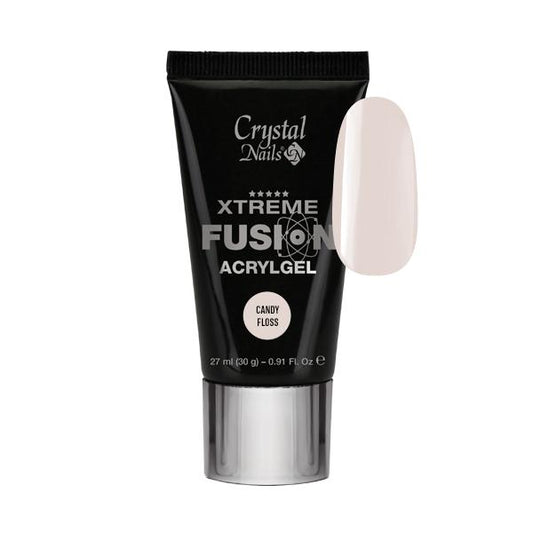 CRYSTAL NAILS - XTREME FUSION ACRYLGEL Candy Floss