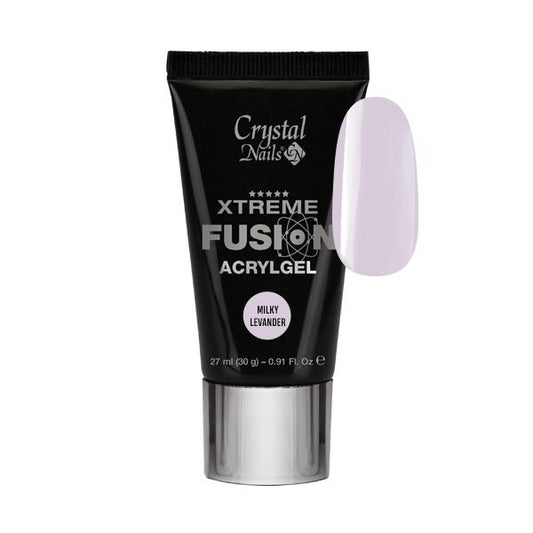 CRYSTAL NAILS - XTREME FUSION ACRYLGEL Milky Lavender