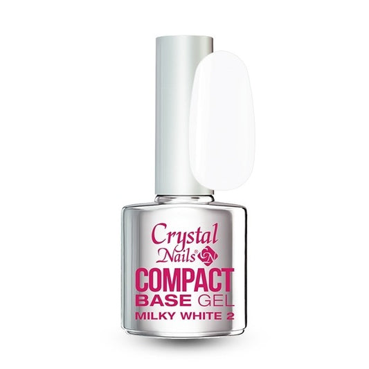 Crystal Nails - COMPACT BASE GEL Milky white 2