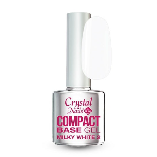 CRYSTAL NAILS - COMPACT BASE GEL Milky white 2