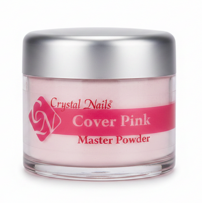 Crystal Nails Cover Pink Master Powder - sfondo bianco