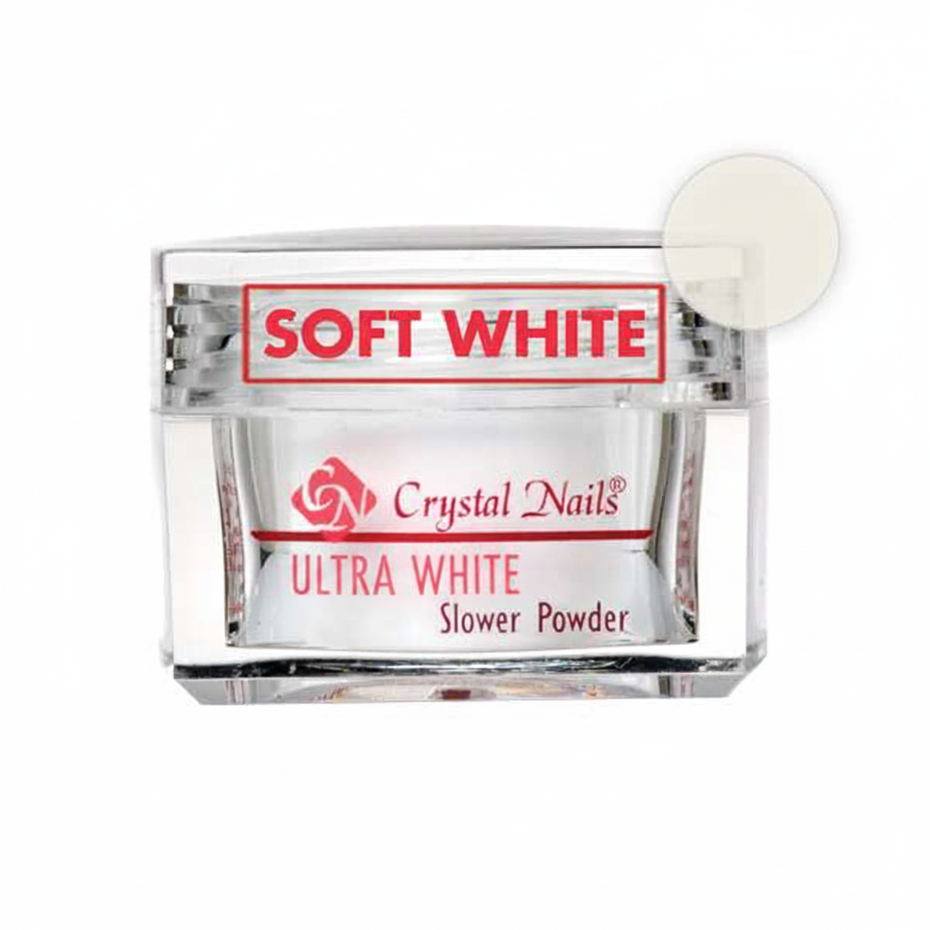 Crystal Nails Ultra White Slower Powder