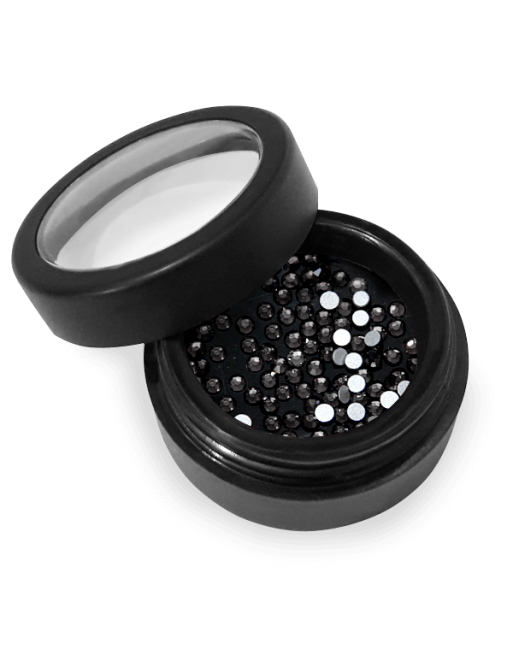 Moyra Strass Crystal Stones Jet Black 18