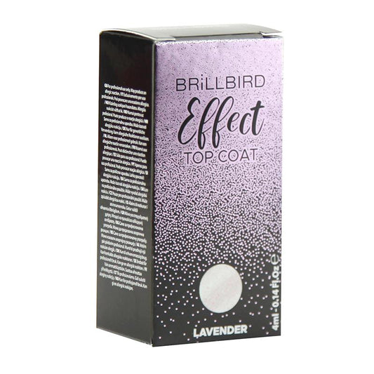 BRILLBIRD - EFFECT TOP COAT – Lavender 4 ml.