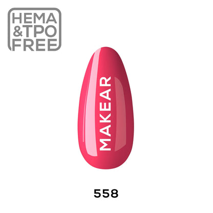 MAKEAR - 558 - UV Gel Polish 8 ml.