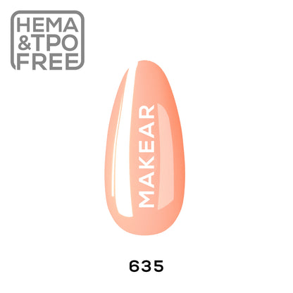 MAKEAR - 635 - UV Gel Polish 8 ml.