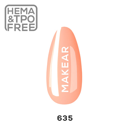 MAKEAR - 635 - UV Gel Polish 8 ml.
