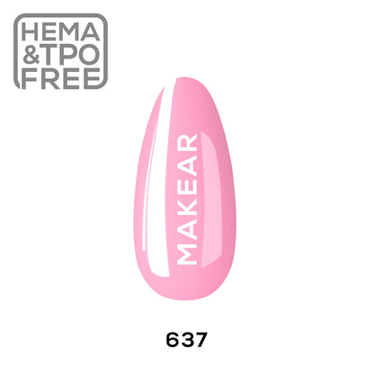 MAKEAR - 637 - UV Gel Polish 8 ml.