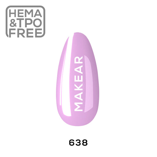 MAKEAR - 638 - UV Gel Polish 8 ml.