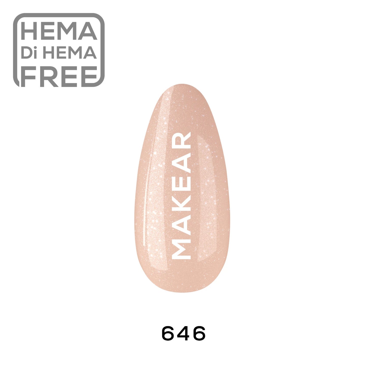 Makear 646 UV Gel Polish 8 ml