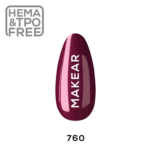MAKEAR - 760 - UV Gel Polish 8 ml.