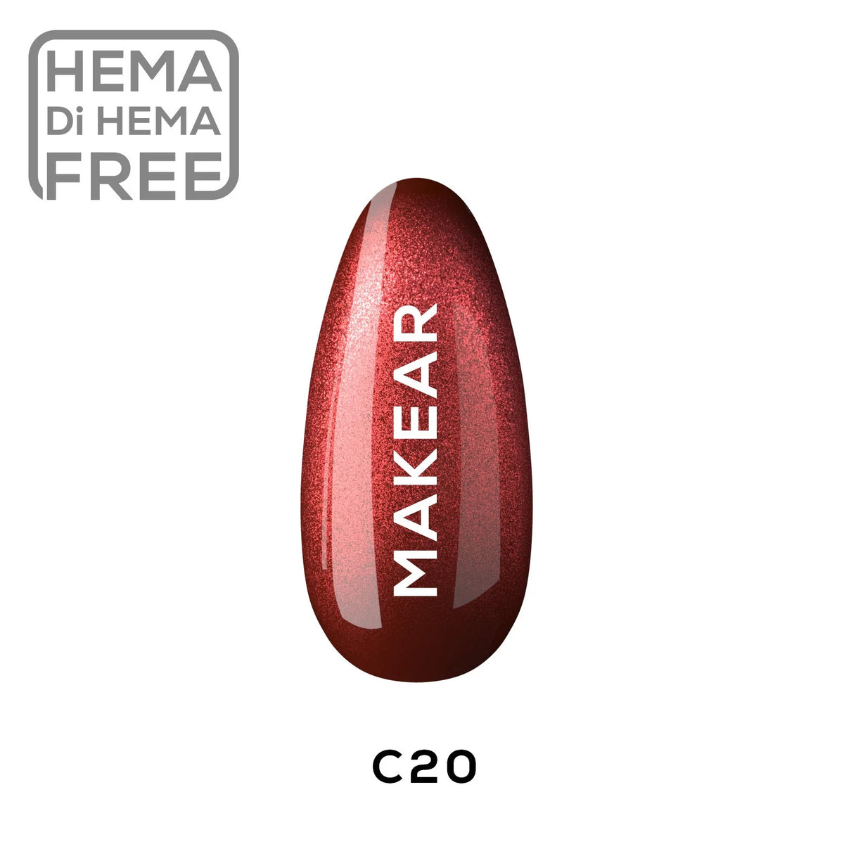 Makear C20 Gel Polish Cat Eye 8 ml