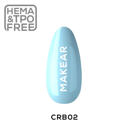 MAKEAR - Color Rubber Base CRB02 Azzure - 8ml