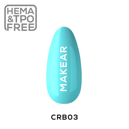 MAKEAR - Color Rubber Base CRB03 Turquoise - 8ml