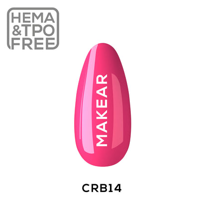 MAKEAR - Juicy Rubber Base CRB14 Pop Pink - 8ml