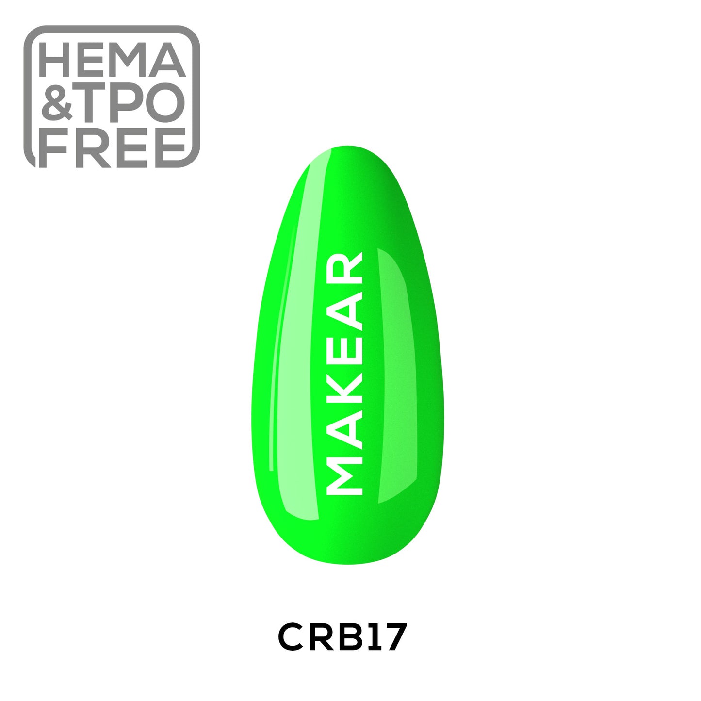 MAKEAR - Juicy Rubber Base CRB17 Matrix Green- 8ml