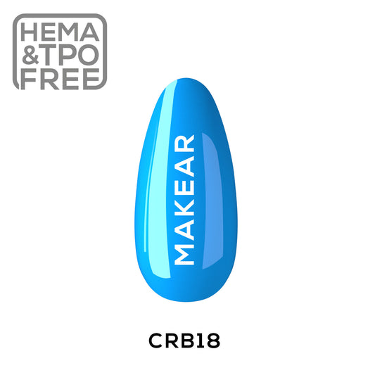 MAKEAR - Juicy Rubber Base CRB18 Lagoon Blue- 8ml