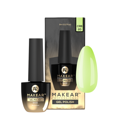 MAKEAR - Color Rubber Base CRB20 Pistachio Cloud - 8ml