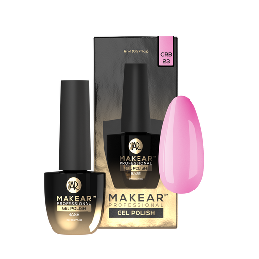 Makear - Color Rubber Base CRB23 Bliss Pink- 8ml
