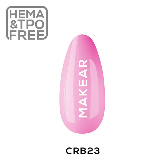 MAKEAR - Color Rubber Base CRB23 Bliss Pink- 8ml