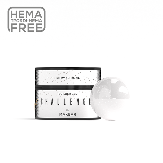 Makear - HG11 Challengel Shimmer Milky - builder gel
