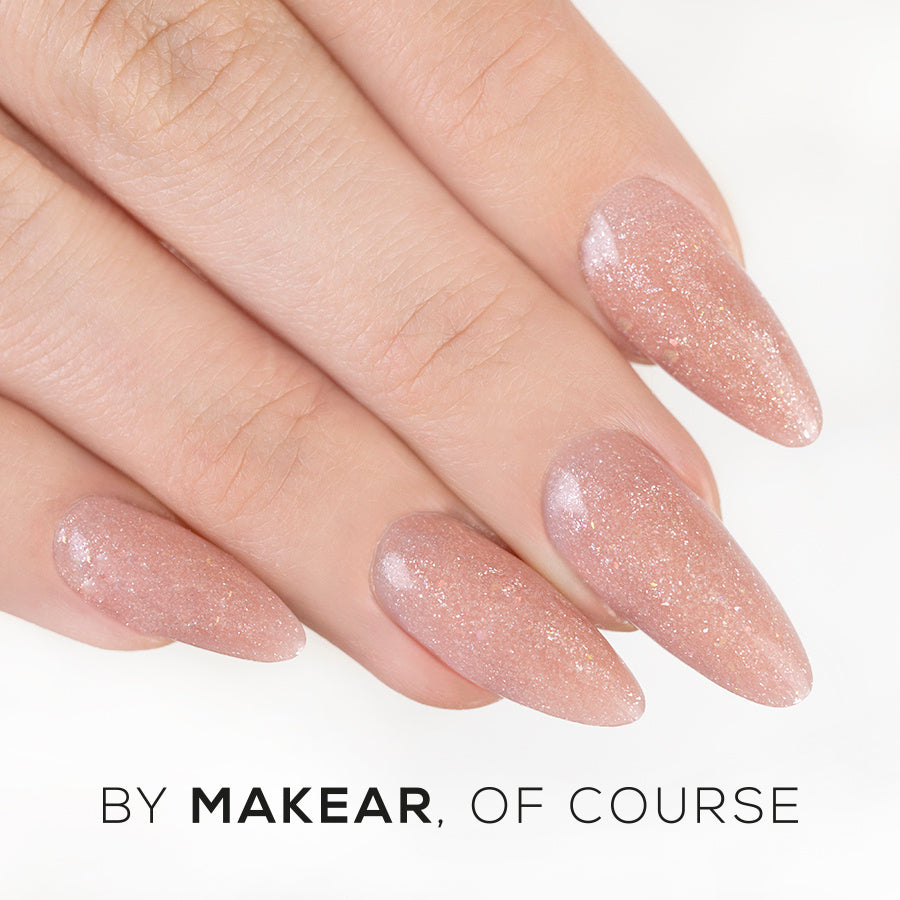 Makear - HG16 Challengel Shimmer Nude – builder gel