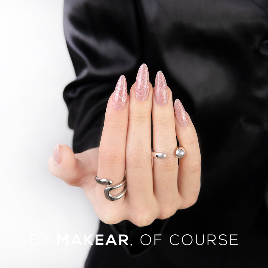 Makear - HG14 Challengel Shimmer Rose - builder gel