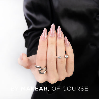 Makear - HG14 Challengel Shimmer Rose - builder gel