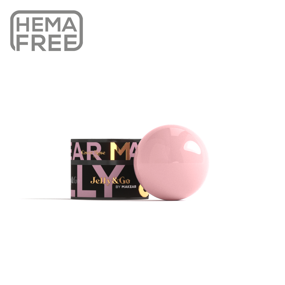 Gel UV Builder Makear JG05 Cover Rose - Jelly&Go